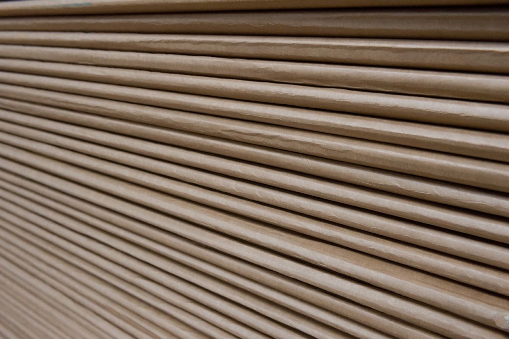 Fogli di cartone ondulato