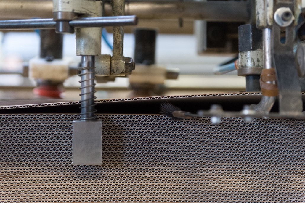 Dettaglio fustellatrice